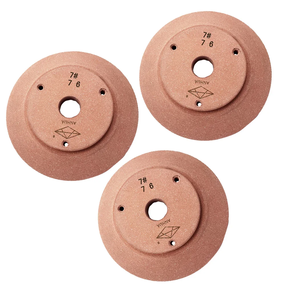 150*12/22*15*12 Glass Grinding Wheel Beveling Machine Red Bottom Resin Wheel Bowl Type Sharpening Saws Resin Grinding Wheel