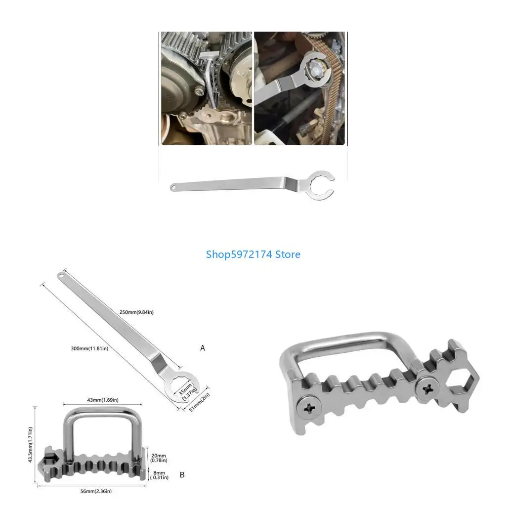 Y3NB Engine Camshaft Pulley Timing Locking Tool EA211 Engine Timing Tool Camshaft Retainer Wrench for Engine Maintenance