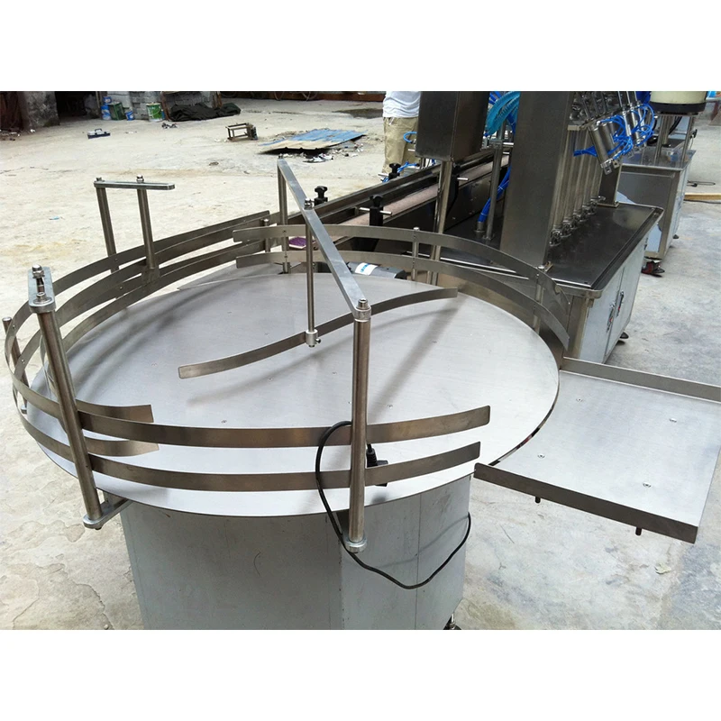 Bottle Unscrambler Collect Turntable Machine Sorting Machine / Bottle Collecting