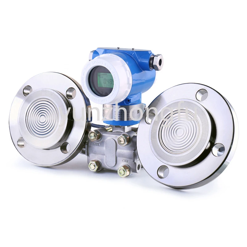 

3051S Double Flange Differential Pressure Sensor 4-20mA Hart Imported Capacitor Explosion-Proof Pressure Transmitter