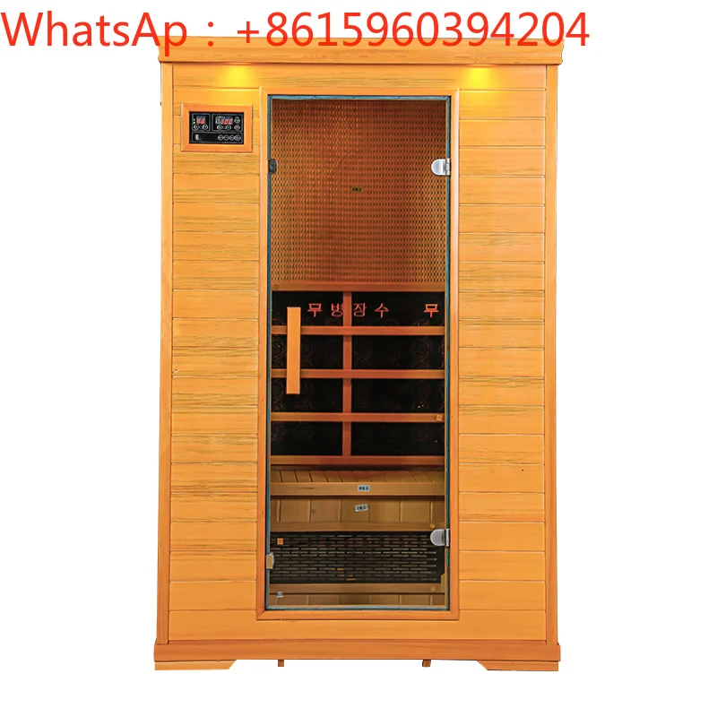 Sweat steaming room household tourmaline single and double far infrared light wave room energy warehouse sauna bath box