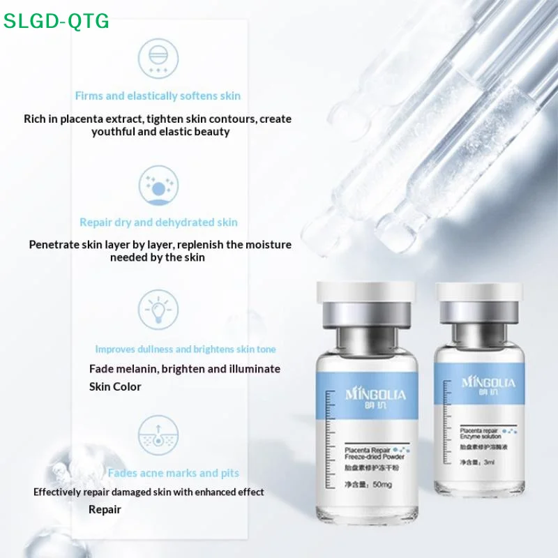 HOT Polypeptide Placenta Freeze-dried Powder Repair Facial Hydrating Nourishing Pore Shrinking Skin Rejuvenate Skin Care