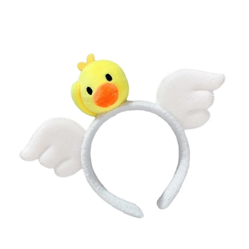 

Funny Duckling Wide Hair Hoop Eye-catching Wing Hair Headpiece Costume