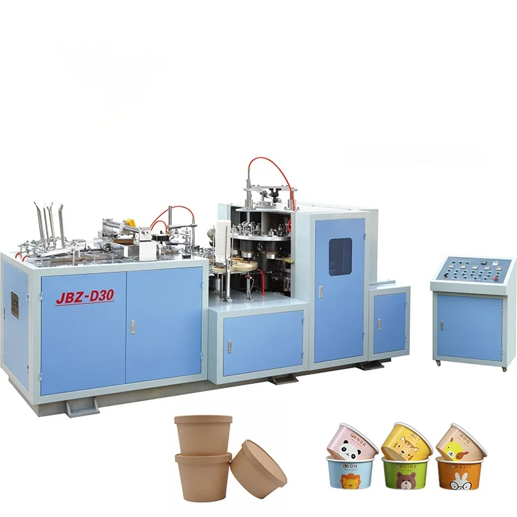 YGJBZ-D30 High Speed Fast Noodle Paper Bowl Forming Making Machine