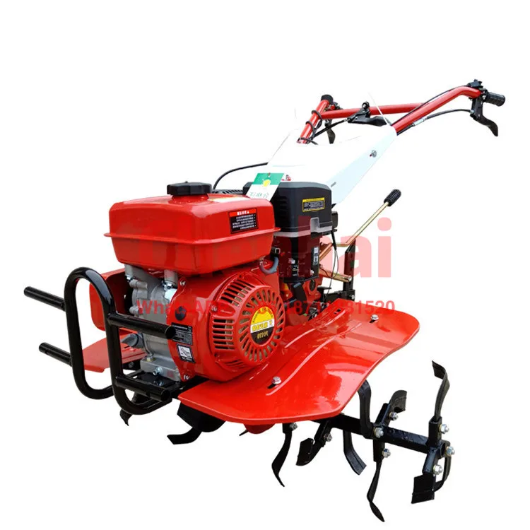 

Simple garden manual light ploughing machine mechanized plough machine tiller cultivator