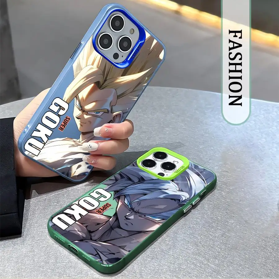 Beliebte Dragon Ball Saiyajin Goku Soft Cover Handyhülle für iPhone 14 15 16 Plus 11 12 13 Pro Max 16e 17 Air