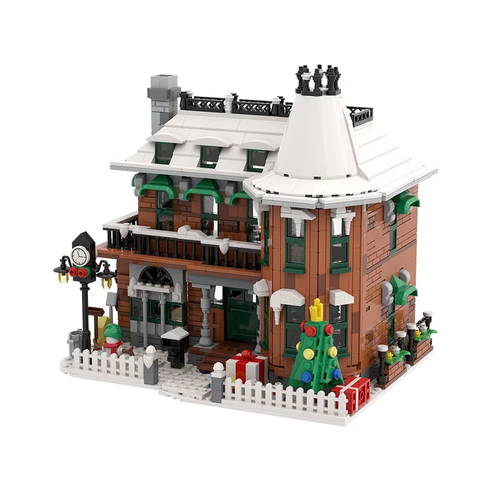Gobricks MOC È una meravigliosa vita Case Building Block Modello Negozio di Natale Architettura Mattoni creativi Assemblaggio Giocattoli Regali