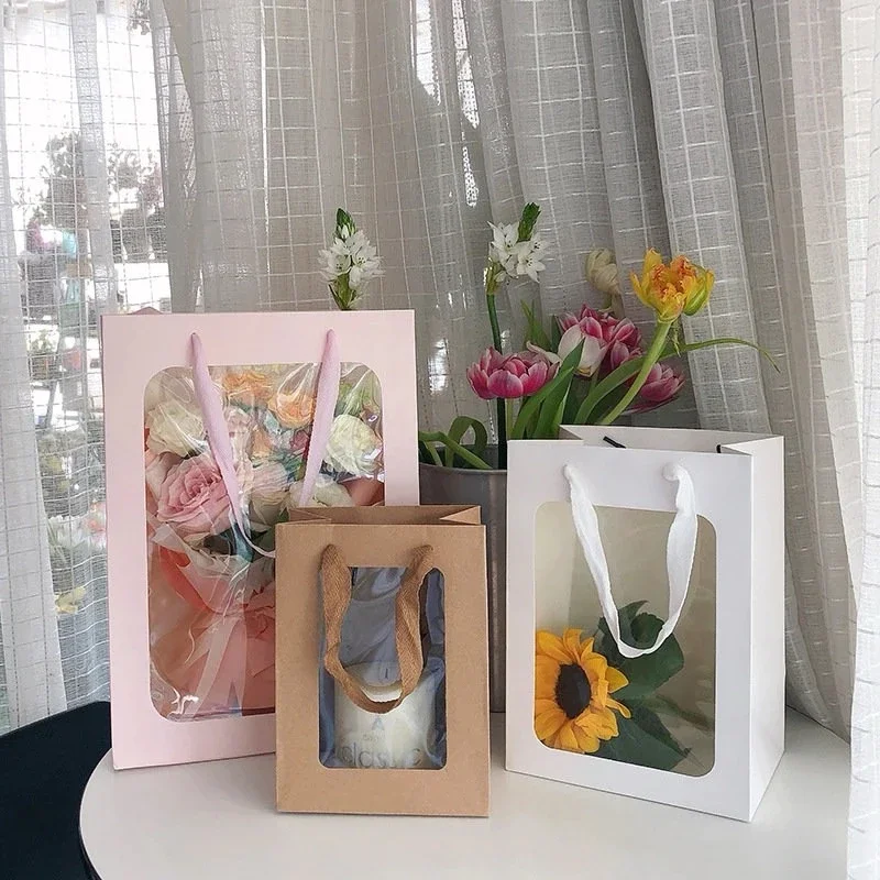 Kraftpapier Bloem Draagtas Dra - Event Party Box recensie en prijs