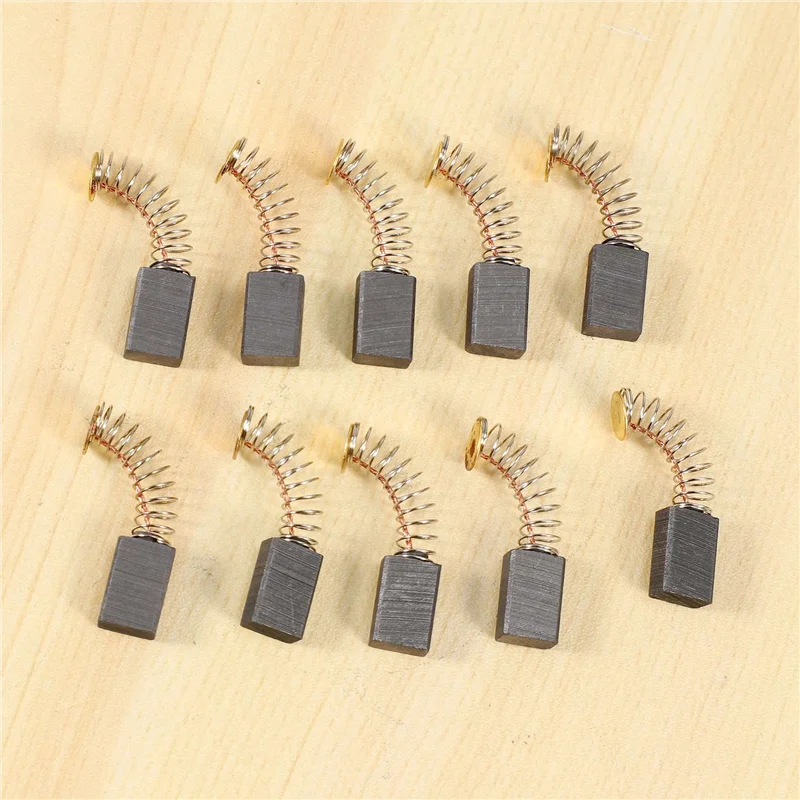 5 Paar Motor Koolborstels 13Mm X 8Mm X 5Mm Universele Vervangingsonderdelen Voor Elektrisch Gereedschap Voor Haakse Slijper Orbitale Schuurmachine