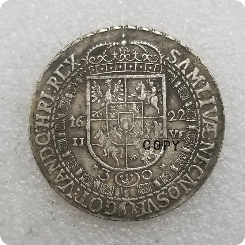 Poland - Litva THALER 1622 - SIGISMUND III COPY commemorative coins-replica coins medal coins collectibles