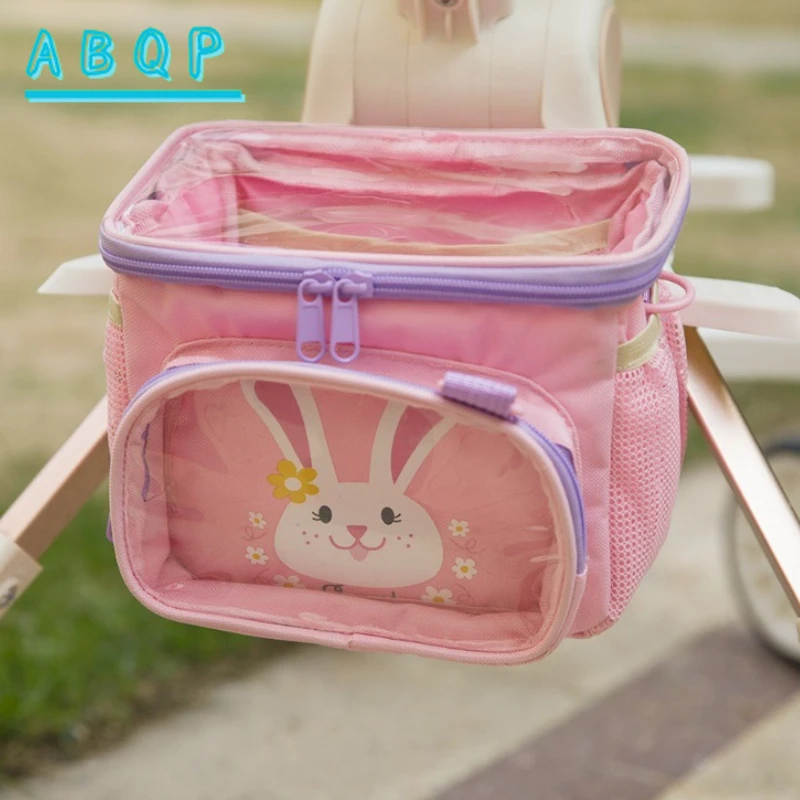 Baby Stroller Hanging Bag Multifunctional Transparent Baby Stroller Hanging Bag Lightweight Baby Products Storage Stroller Bag