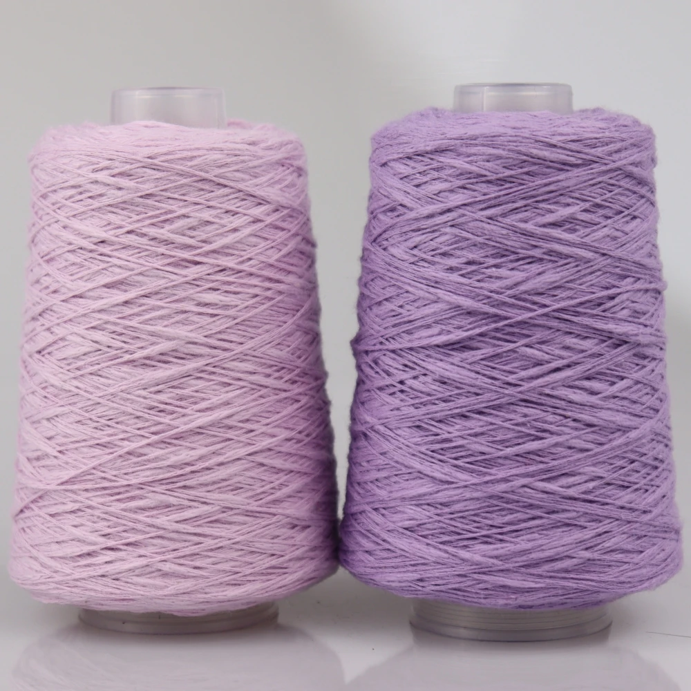 100% cotton sausage with large belly yarn suitable for handmade weaving