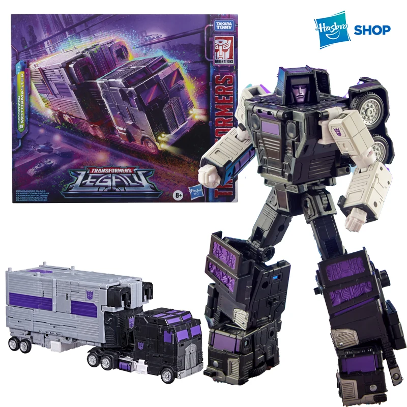 

In Stock Hasbro Transformers Toys Generations Legacy Series Commander Decepticon Motormaster Combiner Action Figure - 8 and Up