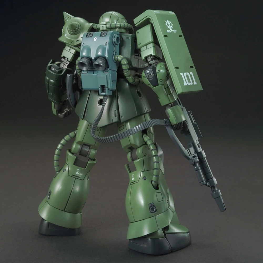 [متوفر] بانداي HG جاندام الأصل MS-06 Zaku II نوع C-6/R6 1/144 مقياس الجمعية عمل نموذج لجسم عدة لعبة الهدايا