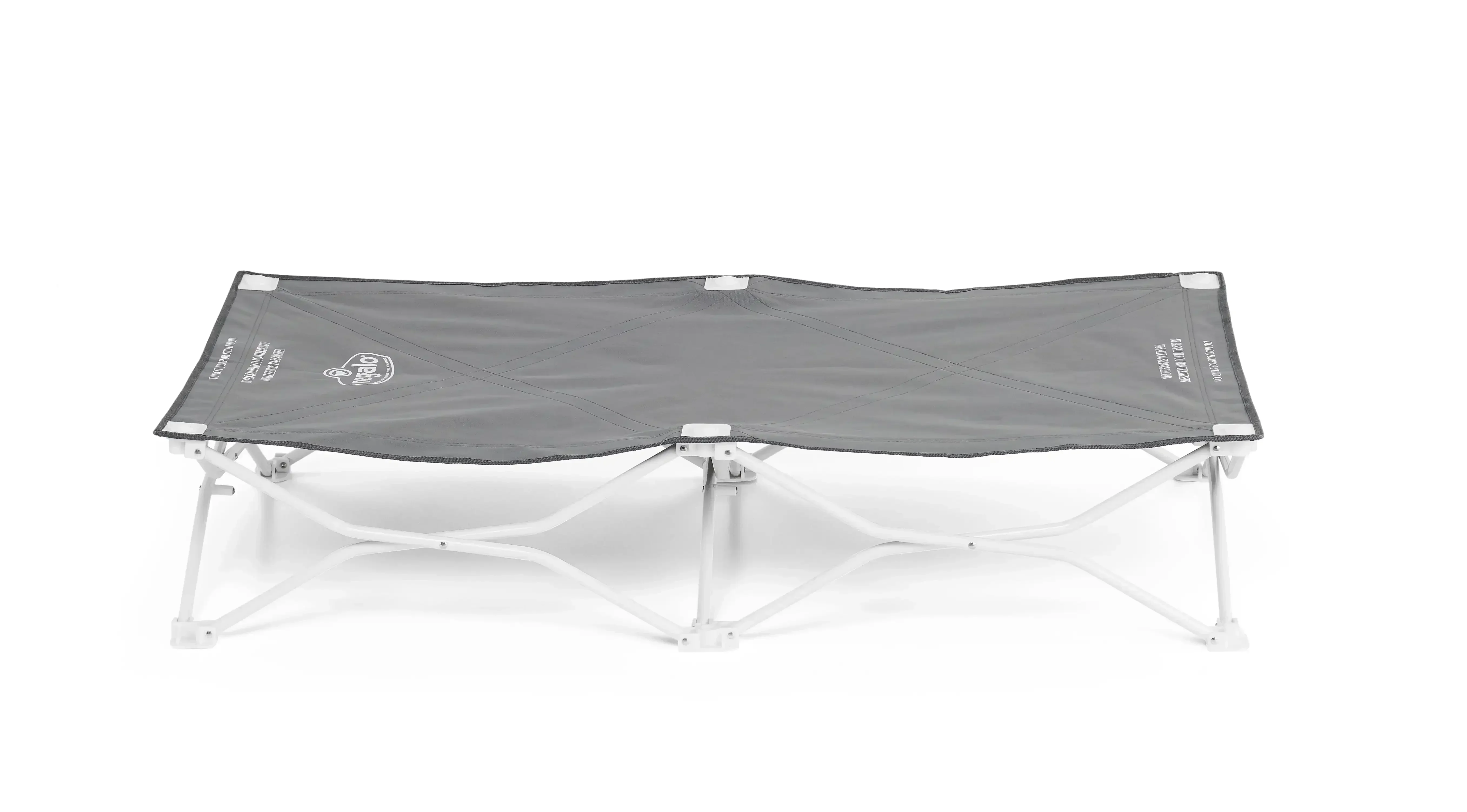 Portable Gray Toddler Cot 48