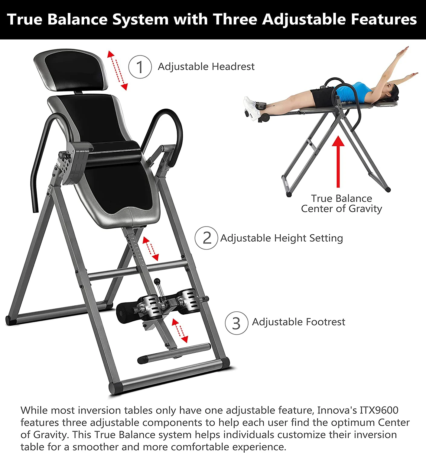 Inverted Table High-quality Inversion Therapy Table Handstand Exercise Machine Gym Equipment Inversion Table