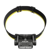Original NITECORE HC60 UHE Headlamp Flashlight USB-C Rechargeable with White and Red Beams for Night Runing Camping Hiking
