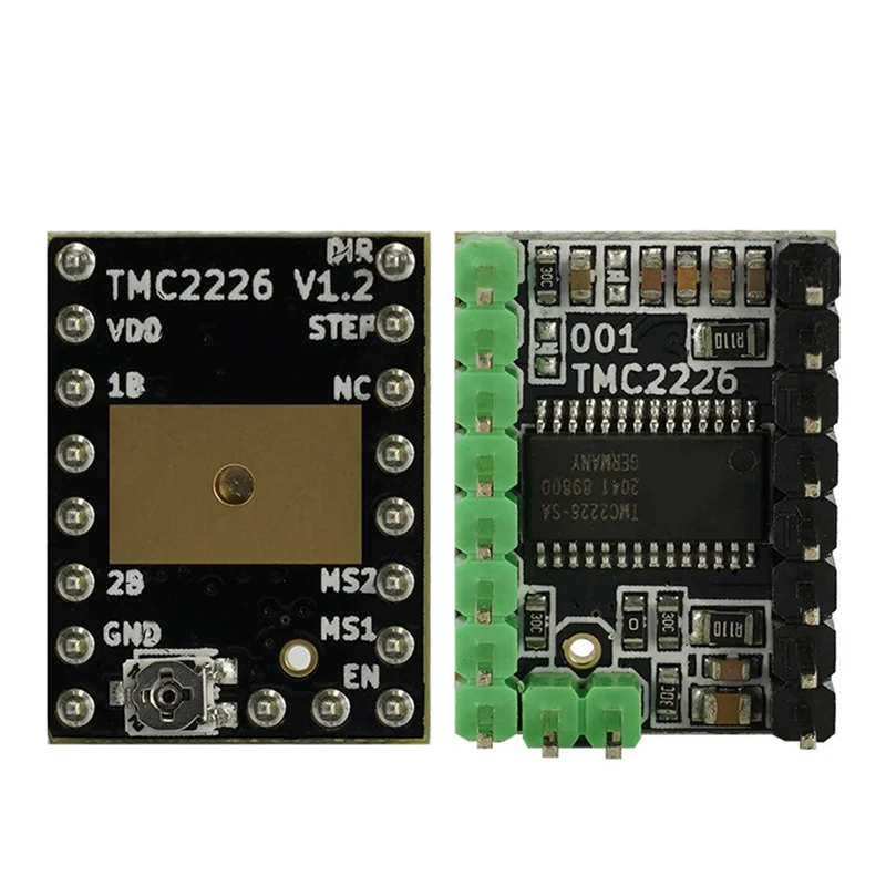 

Новый драйвер шагового двигателя MKTMC2226 с радиатором, сверхтихий драйвер, замена TMC2209 TMC2208, аксессуары для 3D-принтеров