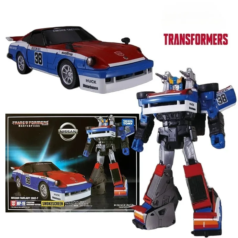 Nuevo Original Transformers obra maestra MP-19 pantalla ahumada 12Cm Anime Original figura de acción modelo juguete para niños colección de regalo