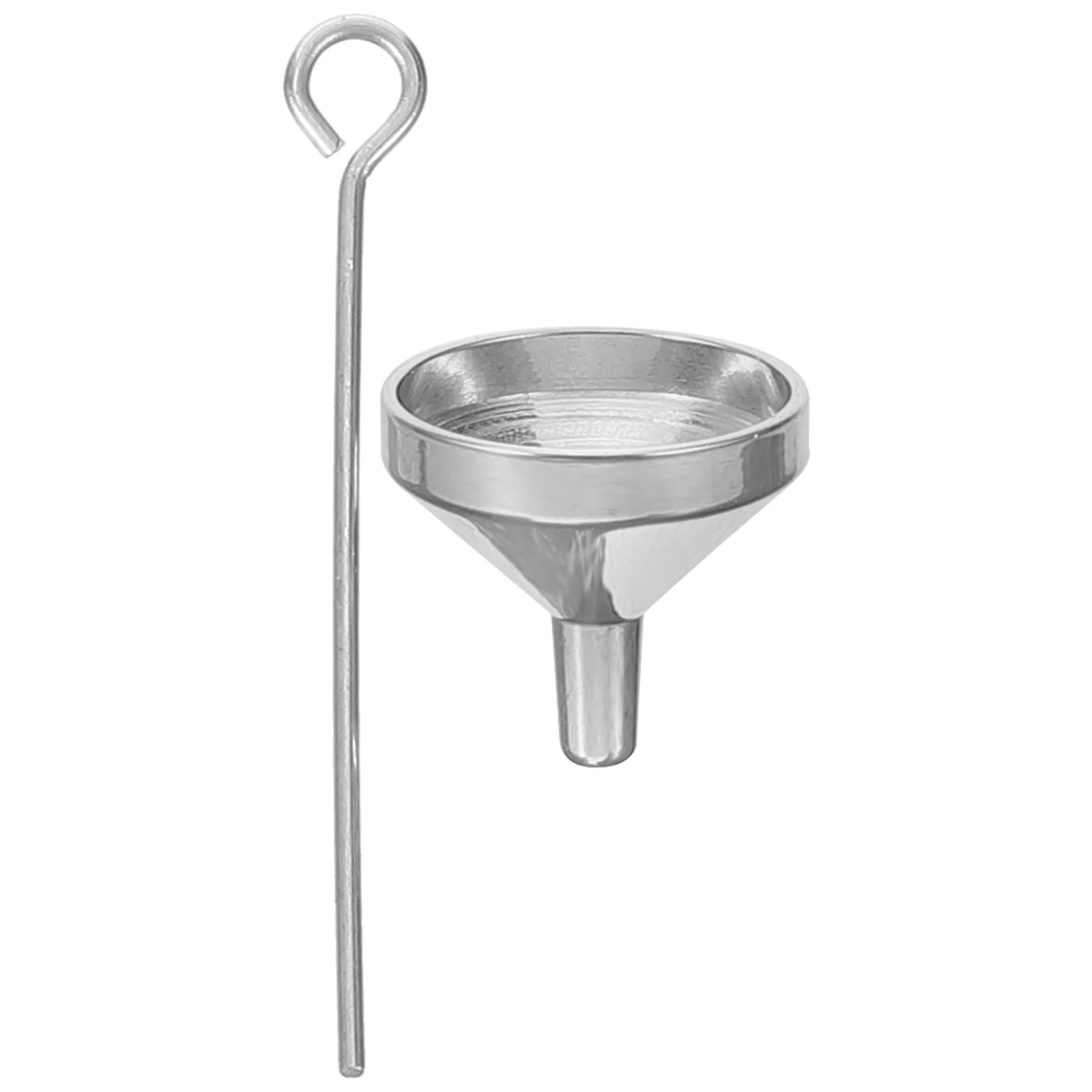 

Mini Perfume Funnel Stainless Steel for Small Bottles Essential Oil Dispense Tool Tiny Funnel Liquids Transferring Refill Easy