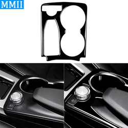 Voor Mercedes-Benz Glk 2008-2015 Piano Black Center Armsteun Bekerhouder Panel Decoratieve Cover Auto Interieur Accessoires sticker