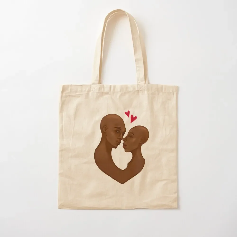 حقيبة شاطئ Whisper's Kiss Tote حقيبة تسوق نسائية مخصصة قابلة للطي وقابلة لإعادة الاستخدام #2