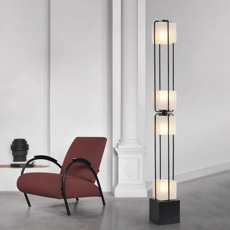 Modern Luxury Marble Floor Lamps Are Used For Living Room Bedroom Beside The Sofa Standard Lamp Indoor Lighting Fixtures