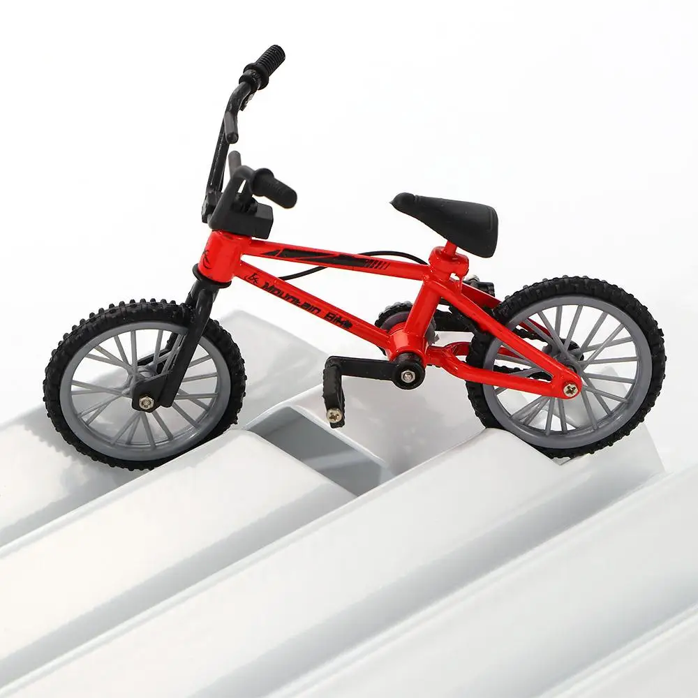 Legering Cadeau Voor Jongens Voor Kinderen Rem Touw Model Speelgoed Vinger Bmx Fiets Mini Finger Bike Mini Mountainbike