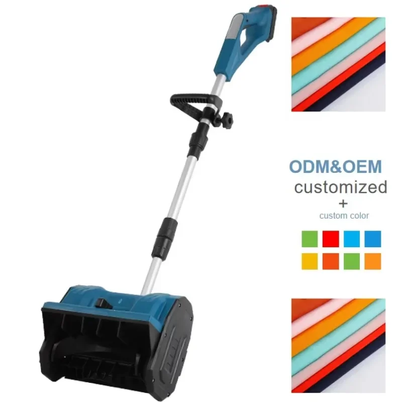 High-quality Handheld snow Removal Machine 21v Battery Cordless snow Shovels remover Shovel snow Blower