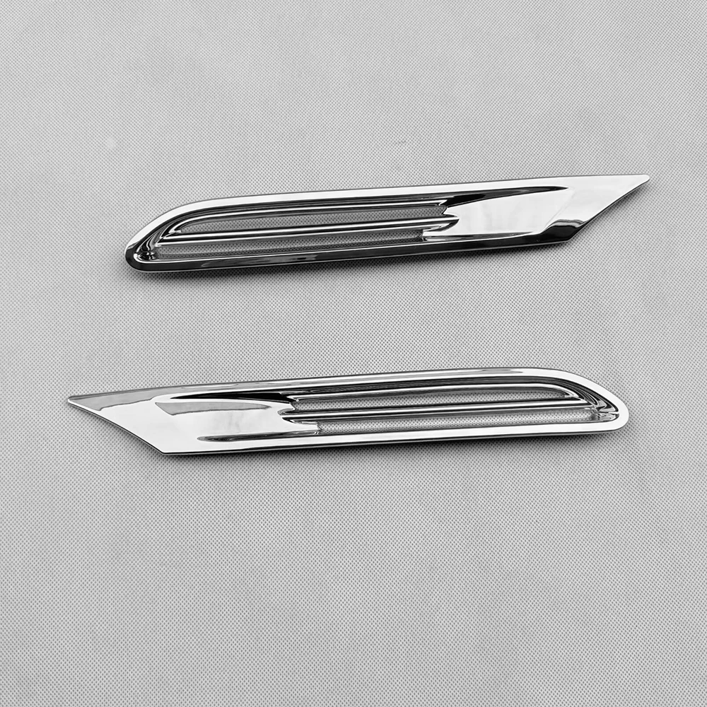 المصد الأمامي من الكروم لإطار الضباب الخفيف لملحقات تويوتا جراند هايلاندر 2024-2026 #2