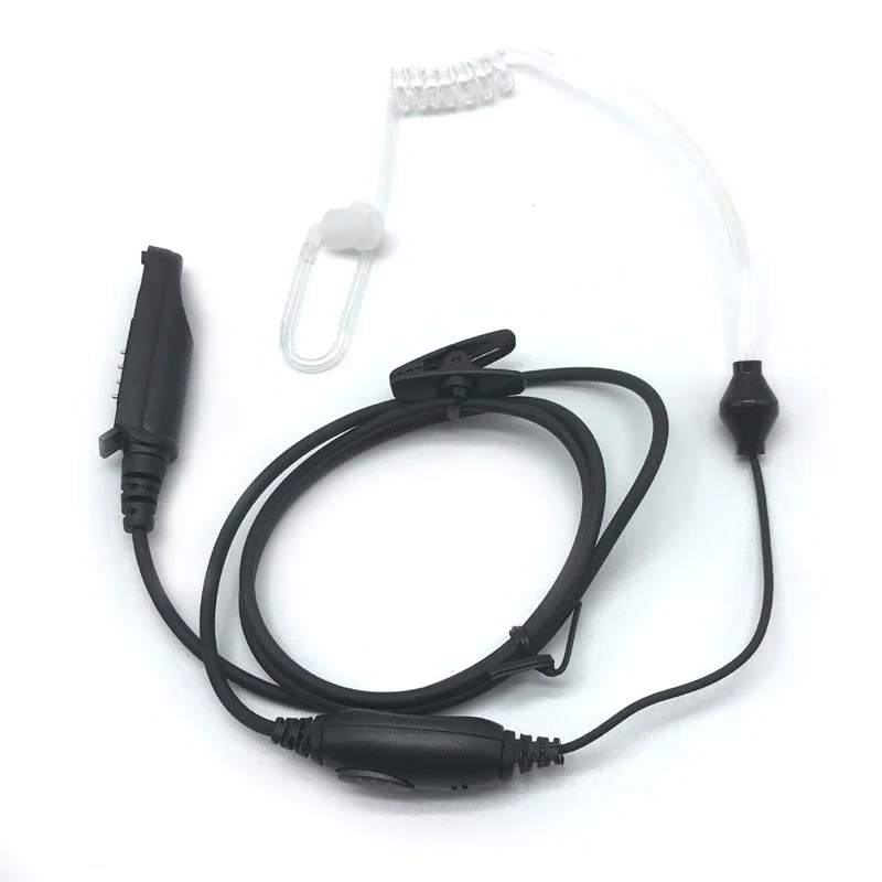 Baofeng UV-9R Plus Waterproof Radio Walkie Talkie Covert Air Acoustic Tube PTT Mic Earpiece For UV-XR BaoFeng A58 GT-3WP Headset