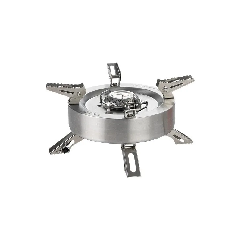 Split Burner Outdoor Stove Portable Liquefied Gas Stove Picnic Camping Gas Stove