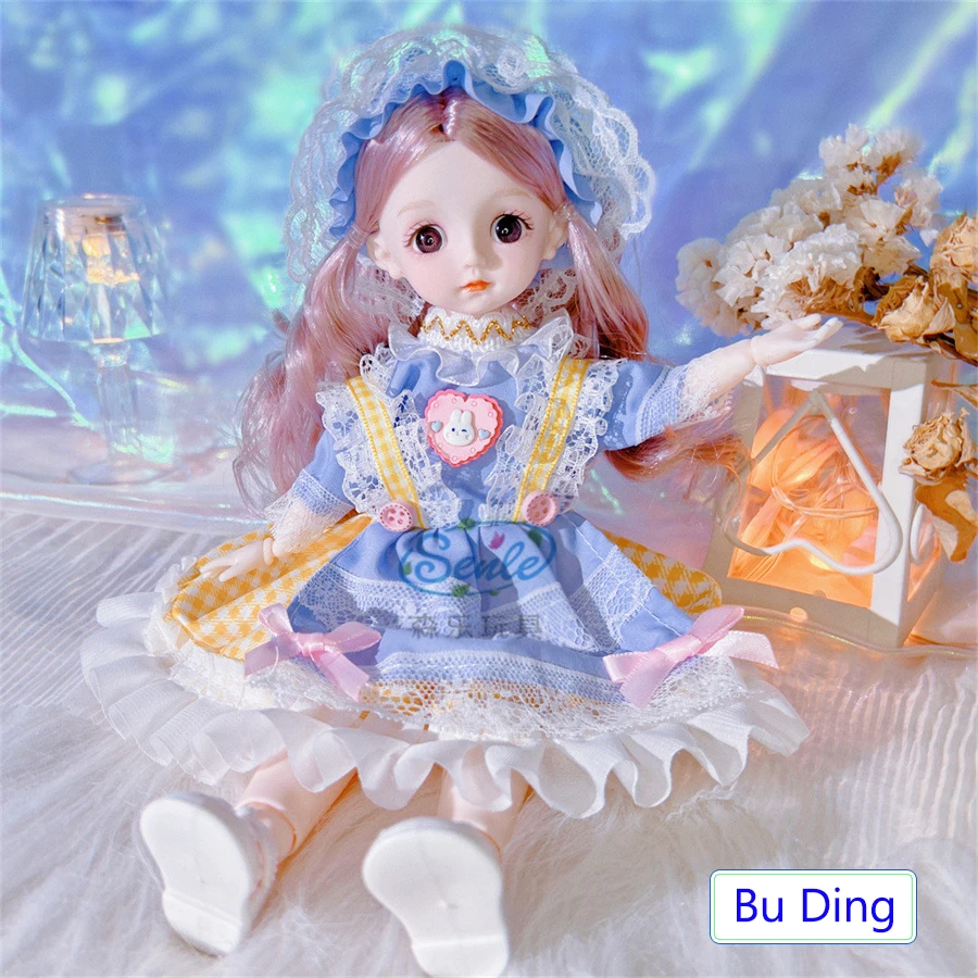 30 cm Puppe mit Kleidung für Kinderspielzeug Mädchen 6 bis 10 Jahre 1/6 Kleidung für BJD-Puppen Puppenhaus-Zubehör – Detail 14
