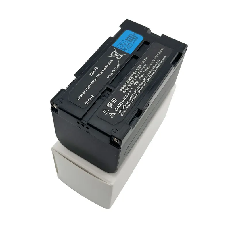 

BDC70 BDC-70 Аккумулятор, совместимый с SokTotal Station GPS SRX GRX, литий-ионный аккумулятор 7,2 В, 5240 мАч с логотипом, новый