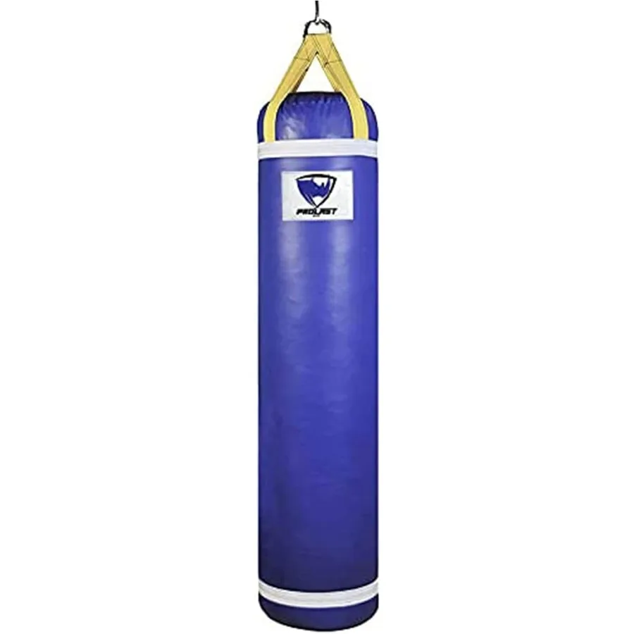 

5-футовая заполненная 100-футовая тяжелая сумка для бокса ММА Муай Тай для тренировок по боксу и ударам для домашнего спортзала с прочным холщовым материалом и