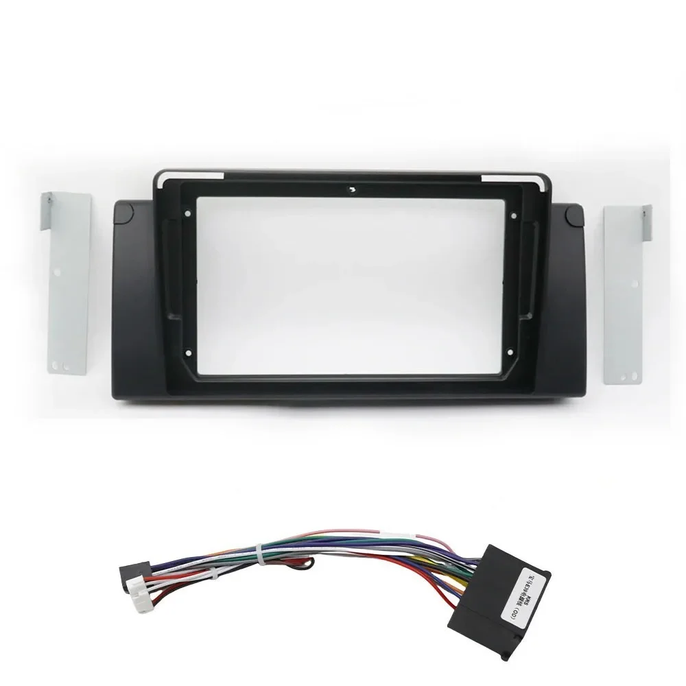 For BMW X5/E53/E39 1995-2003 Car Accessories 9 Inch Frame Fascia Adapter Android Radio Audio Dash Fitting Panel Kit