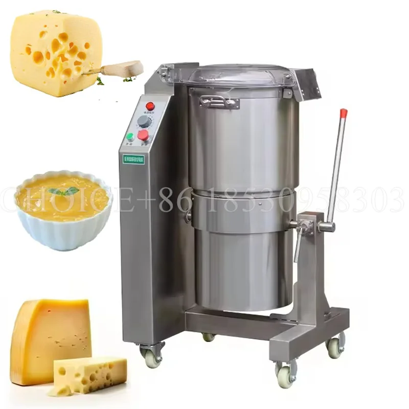 18L Meat Grinder Machine Commercial Onion Vegetable Cheese Blender Mixer Food Chopping Machine Cream Emulsified Fruit Slurry