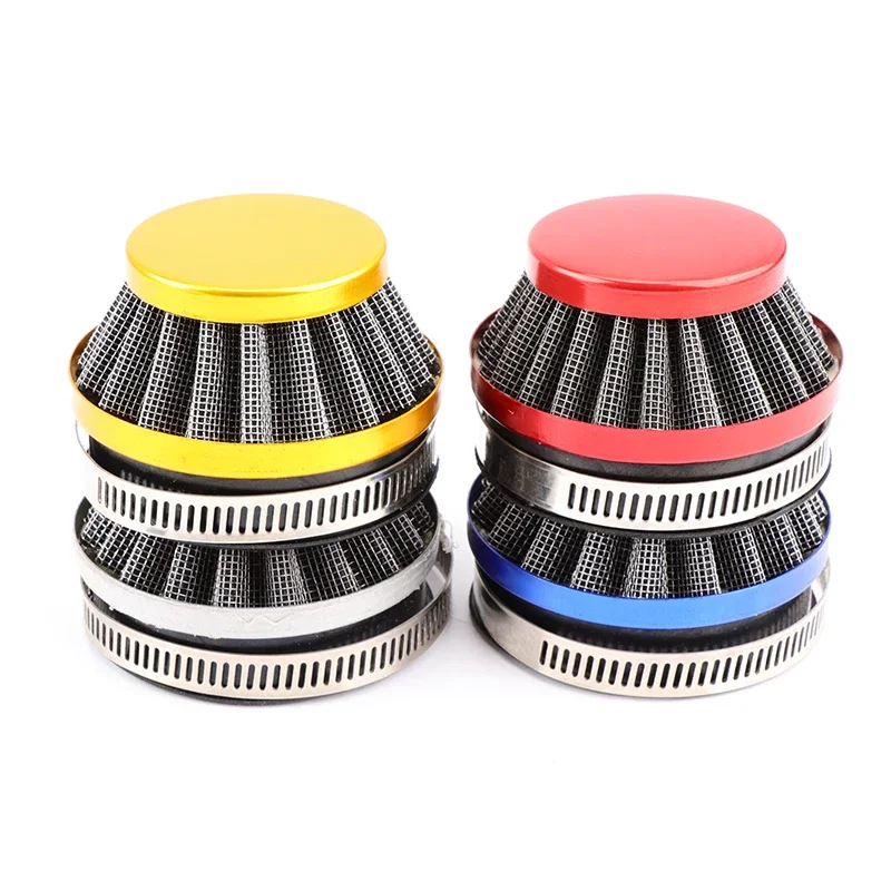 AliExpress TIMZH 38mm 42mm 44mm 50mm 58mm Air Filter Clearner For Gas Motorized Bicycle Push Mini Moto Pocket Bike ATV Quad 4 Wheeler Motorcycle