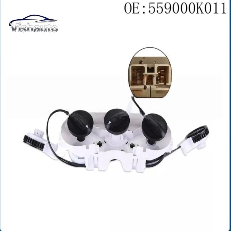 Panel de Control de Calefacción y Aire Acondicionado, Interruptor de Unidad de Control 55900-0K011 559000K011 para Toyota Hilux Inova Vigo 2005-11