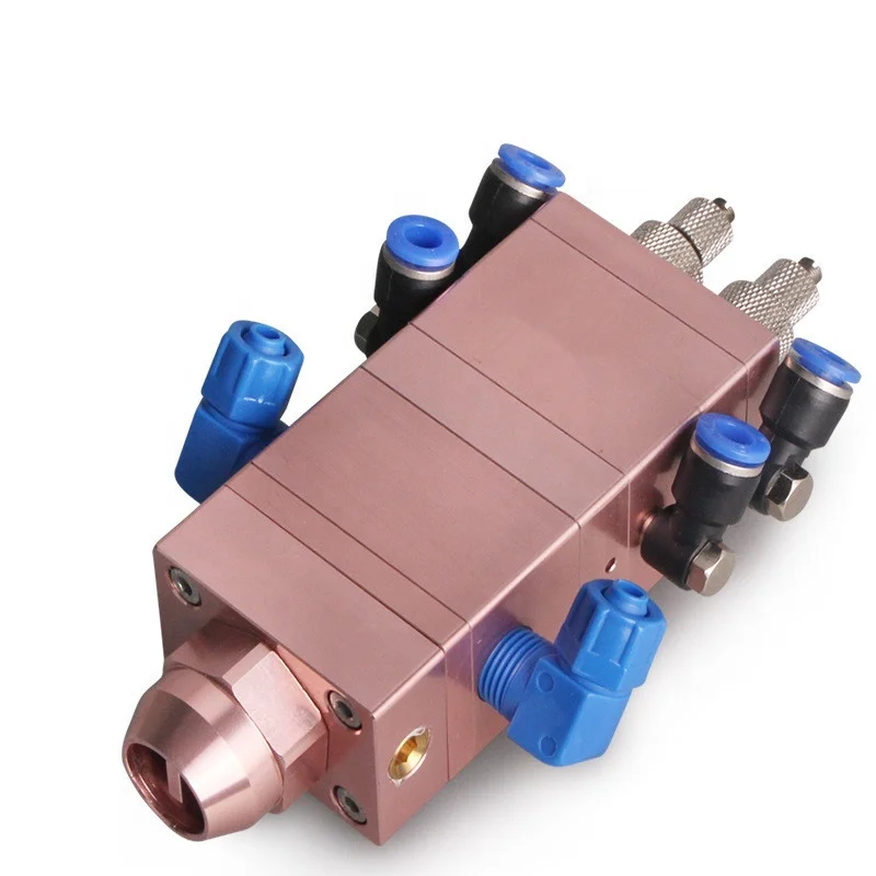 【HOT】Two-component Silicone Valve Double Liquid Dispensing Valve Double-action Suction Type Increase Flow Valve 2K Adhesives Noz