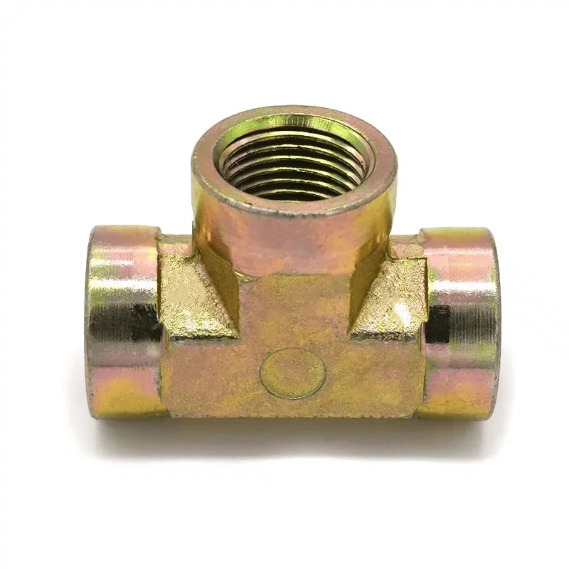 

1 Inch Iron Hydraulic Fittings Ancient Bending Adapter Internal Tooth 2/3/4/6 Points Inch Threaded Tee New Condition 1 Year