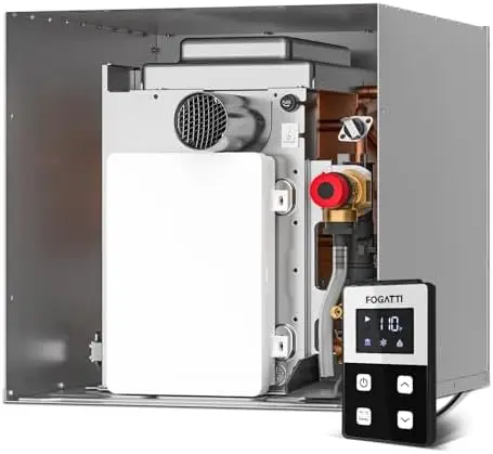 

FOGATTI RV Tankless Water Heater 12V – 3 Size Options, Summer-Optimized, Perfect for RV Families – InstaShower 7