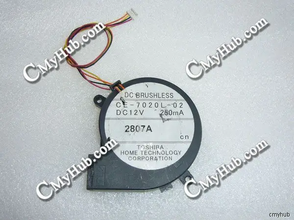 Для Toshiba SF51BH12 02A DC12V 160MA 5020 5 см 50 мм 50x50x20 мм 3-контактный 3-проводной охлаждающий вентилятор для проектора SF51BH12-02A 02A