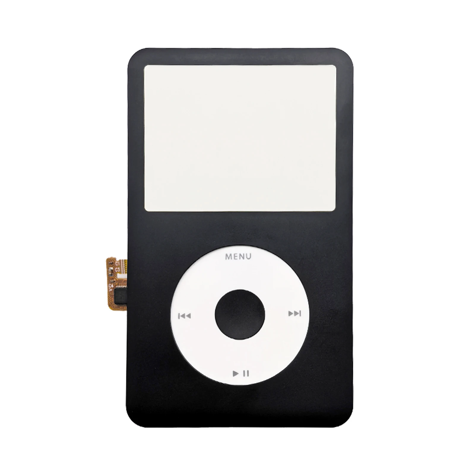 iPod Classic 6e 7e generatie voorkant frontplaat metaal met klikwiel middenknop vervangende reparatieonderdelen gereedschapsset