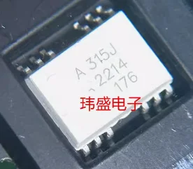 

10PCS Chip A315J HCPL-A315J HCPL-315J SOP-12 optical isolator Optocouplers