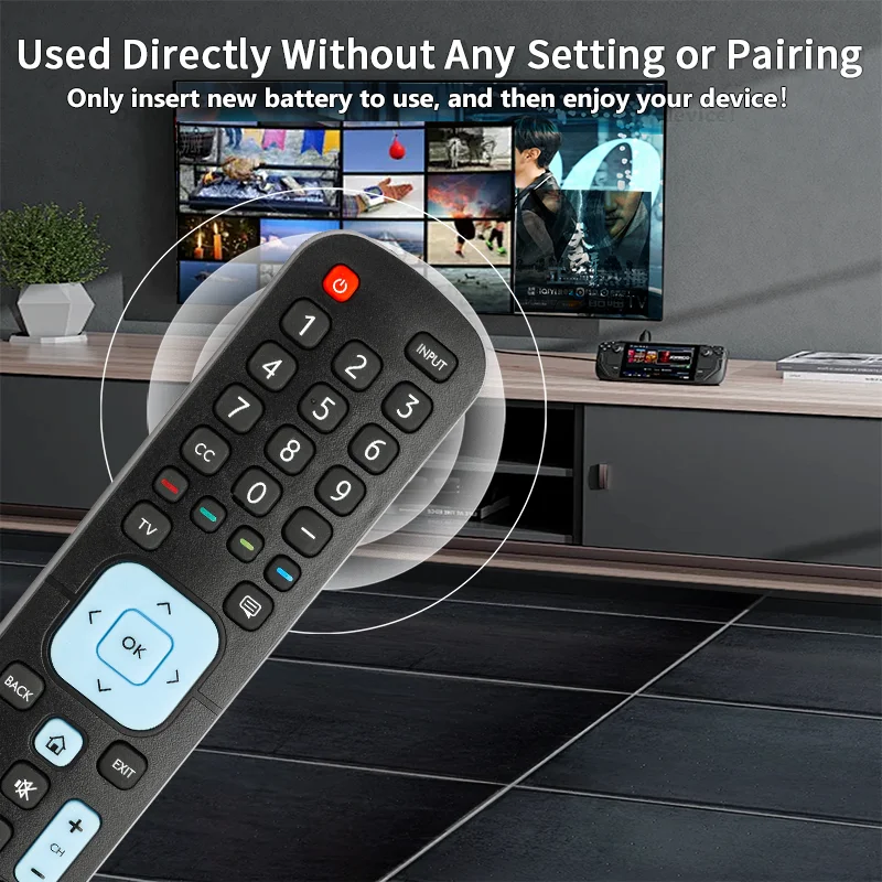 EN2A27ST EN2A27HT For Hisense Remote Control Compatible With Hisense TV/Sharp Smart TV 43H8C 55H8C 60H8C 30H5D 32H5D LC-40P5000