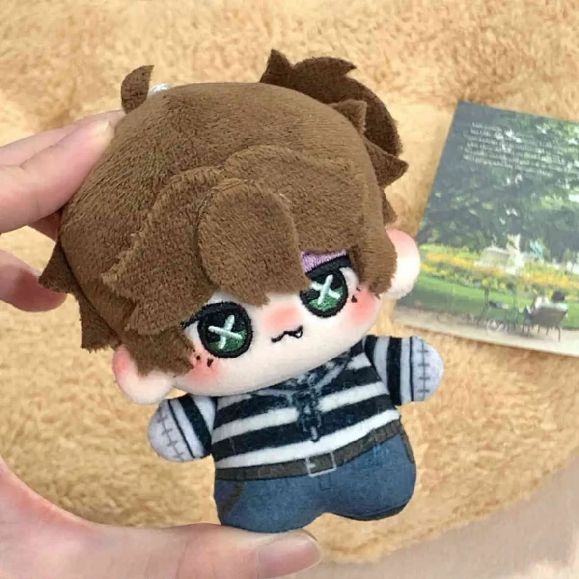 Vijfde Rond 10 cm Pluche Pop Luca Enundertaker Componist Explorer Huurling Gevangene Katoenen Pop Leuke Rugzak Hanger Ornamenten