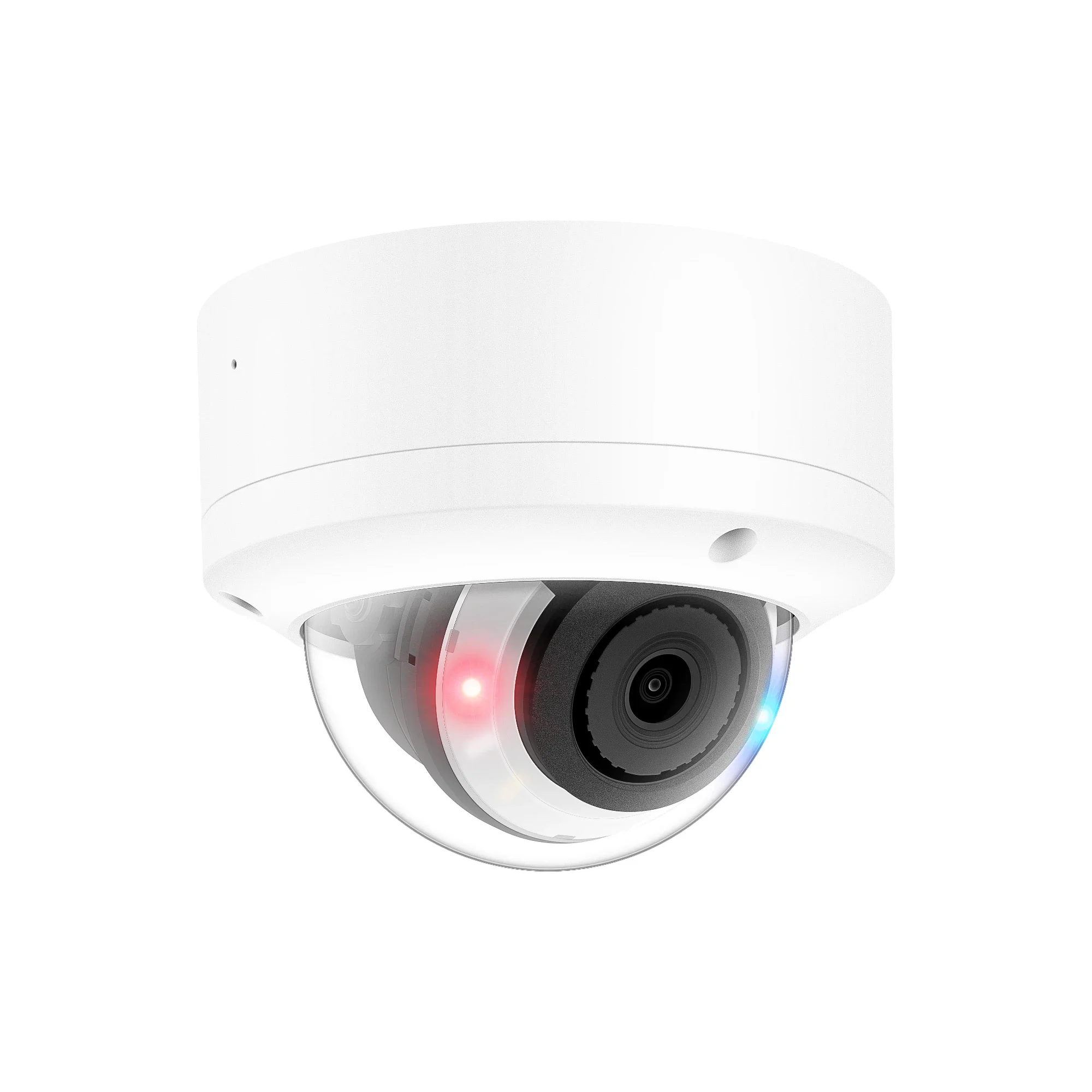 2026 8MP Smart Dual-Light Indoor Camera IP67 Vandal-Proof 40m IMX415 CMOS with AI Detection & Strobe Light