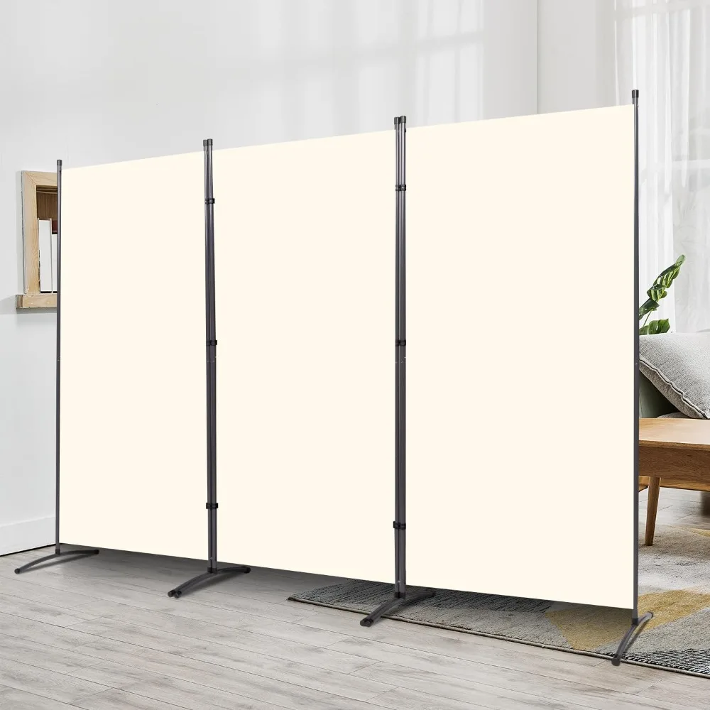 

Indoor Room Divider, Portable Office Divider, Room Divider Wall Screen 3 Panel, Folding Partition Privacy Screen Walls Dividers