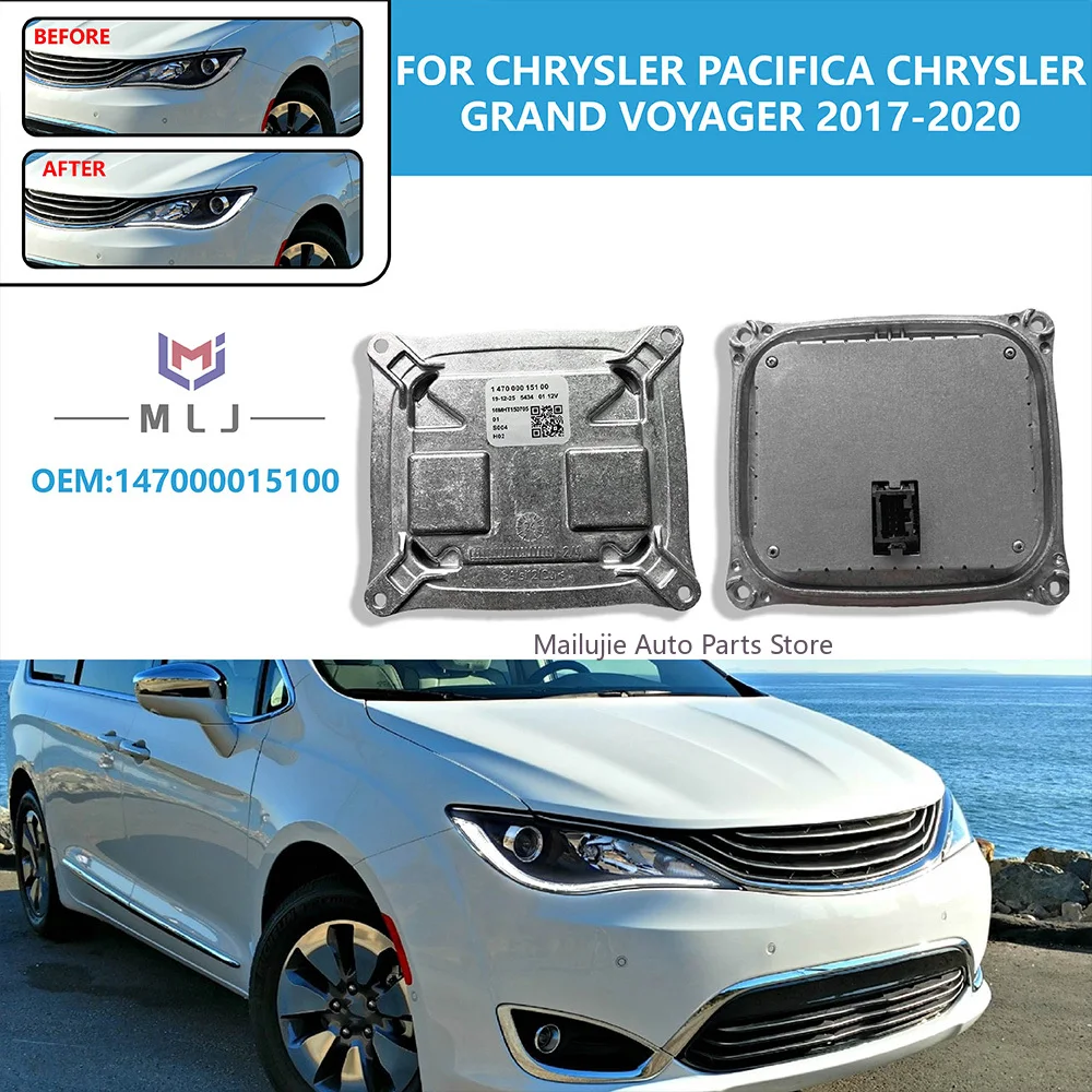 

OE 147000015100 DRL Turn Signal Driver Ballast Module For Chrysler Pacifica Chrysler Grand Voyager 2017-2020 Headlight Control